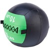 Signature Fitness Weighted Rubber Wall Medicine Ball Strength Training Full Body Workout Home Gym Fitness Equipment, 10 Pound, Black/Green - 3 of 4