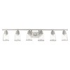 Livex Lighting Lawrenceville 6 - Light Vanity in  Brushed Nickel - 3 of 4