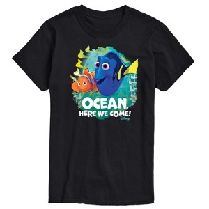 Men's - Disney - Ocean Here We Come Short Sleeve Graphic T-Shirt - 1 of 4