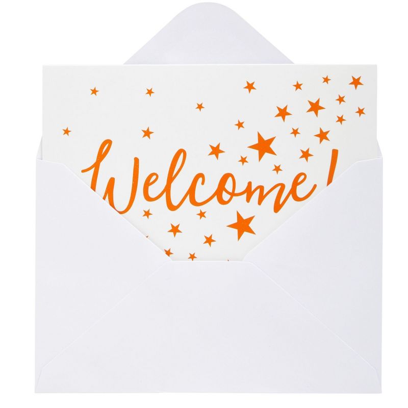 Best Paper Greetings 36 Pack Bulk Welcome Cards with Envelopes for Guests, Employees, Business, Star Pattern Design, Blank Interior, 4x6 In, 5 of 9