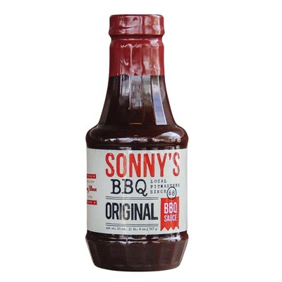 Sonny's Original Bar-B-Q Sauce, 20 oz Bottle (Pack of 2)