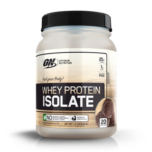 Optimum Nutrition Whey Isolate Protein Powder Chocolate 24oz