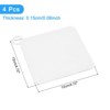 Unique Bargains Silicone Anti-Odor Durable Soft Floor Drain Cover 4 Pcs - 2 of 4