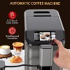Garvee Fully Automatic Espresso Coffee Machine,20 Bar Espresso with Milk Frother and Adjustable Espresso Bean Grinder, 1.5L Serve with Touch Screen - 3 of 4