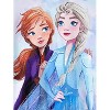 Disney Princess Toddler Sweatshirts Frozen Elsa and Anna Hoodie Graphic Pullover Tops - 4 of 4