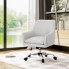 NicBex Adjustable Office Chair with Wheels,Modern Computer Chair with Chrome Base,Swivel Desk Chair for Adult,Student - 4 of 4