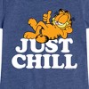 Girls' - Garfield - Just Chill Fitted Short Sleeve Graphic T-Shirt - 2 of 4