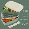 Bentgo Classic 3-Compartment Bento Lunch Box with Utensils & Strap, BPA-Free - 4 of 4