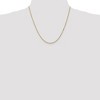 Black Bow Jewelry 1.5mm 10k Yellow Gold Solid Box Chain Necklace - 2 of 4