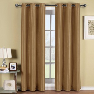 Egyptian Linens Soho Blackout Window Curtains Panels (Single) - 1 of 4