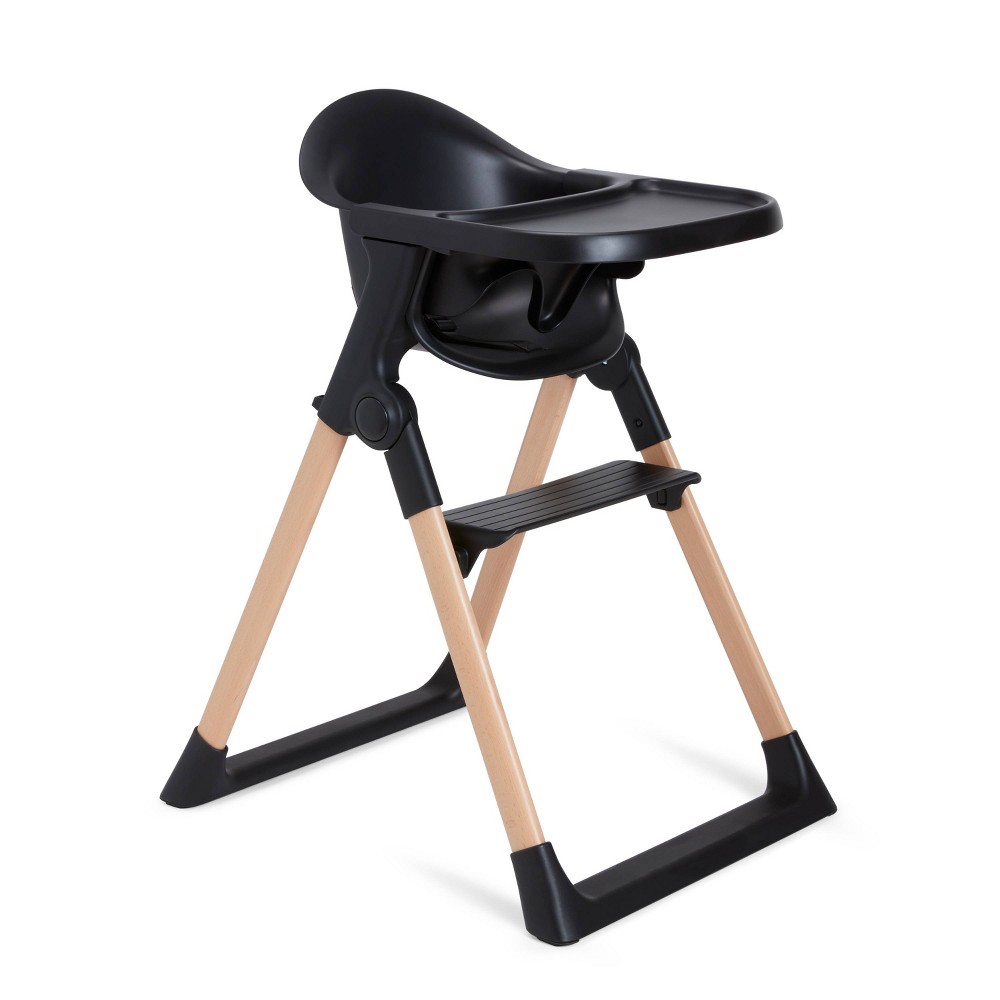 Photos - Highchair Munchkin Float Easy Clean Foldable High Chair - Compact Modern Design - Black 