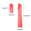 INSPIRE CHIC Women's Tulle Full Finger Mesh Opera Gloves - 2 of 4