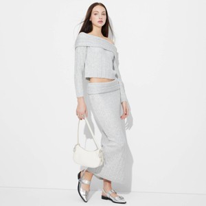 Women's Maxi Sweater Skirt - Wild Fable™ - 1 of 3