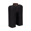 Modern Pottery Vase - Handcrafted Ecomix Decorative Accent - Casual Home Style - Ideal for Home, Office, Bedroom, and Living Room - 4 of 4