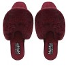 Memoi Women's The Iris Wedge Plush Faux-Fur Plush Slippers - 2 of 4
