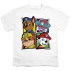 Boys' Short Sleeve Paw Patrol Chase Rubble And Marshall T-Shirt - 2 of 4