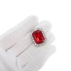 Unique Bargains Gemstone Style with Detachable Clip Shoe Accessories 2 Pcs - 4 of 4
