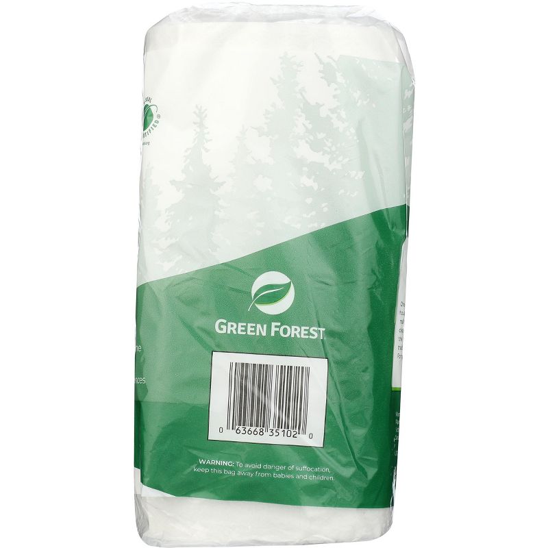 Green Forest 100% Recycled Bathroom Tissue 2-Ply 198 Sheets - Case of 24/4 ct, 5 of 6