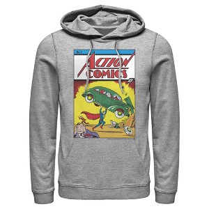 Men's Superman No.1 Action Comics Pull Over Hoodie - 1 of 3