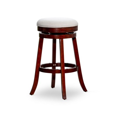 NicBex Bar Stools for Kitchen Island,30 inch Height Counter Bar Stools with Solid Hardwood Frame,Bar Chairs for Dining Rooms,Kitchens
