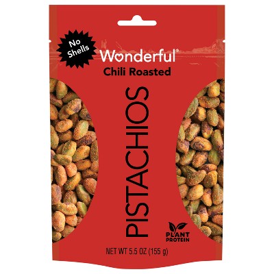 Wonderful Pistachios No Shells Chili Roasted - 5.5oz