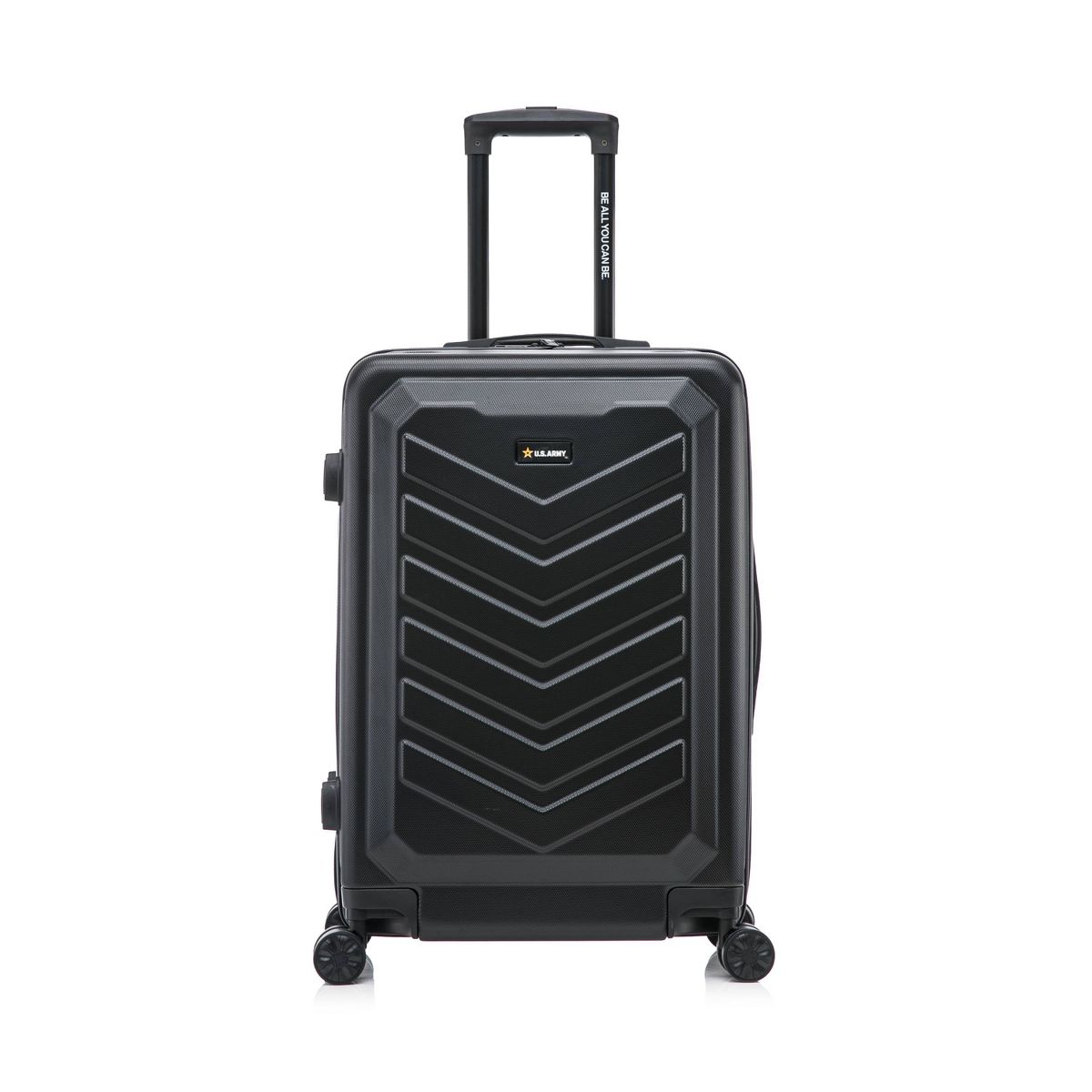 U.S. Army FOX 24" Medium Checked Hardside Suitcase - thumbnail 6