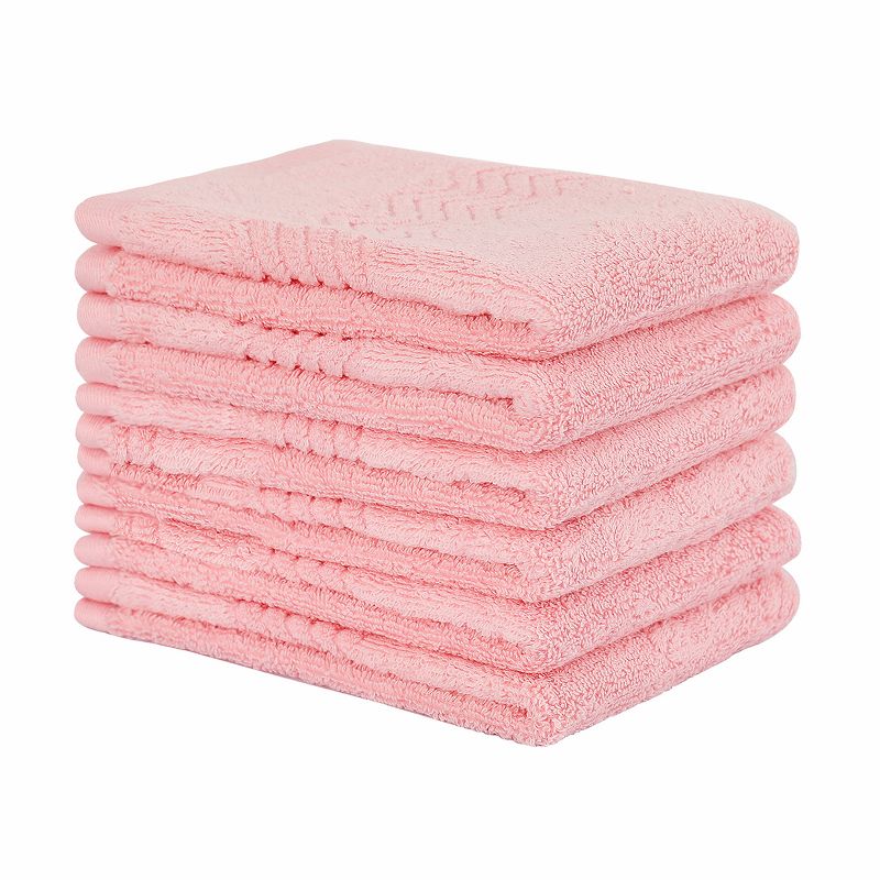 PiccoCasa Luxury Washcloth Soft and Absorbent 100% Cotton for Daily Use 6 Piece, 1 of 7