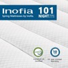 Itopfox Hybrid Mattress, Twin XL Size with Cool Memory Foam and Motion Isolating Pocket Coils Fiberglass for Supportive Pressure Relief & Breathable - 4 of 4