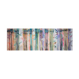 Trademark Fine Art -Zwart 'Colored Bamboo' Canvas Art - 1 of 4