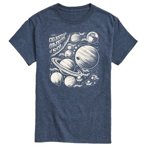 Men's - Instant Message - Celestial Objects Short Sleeve Graphic T-Shirt - 1 of 4