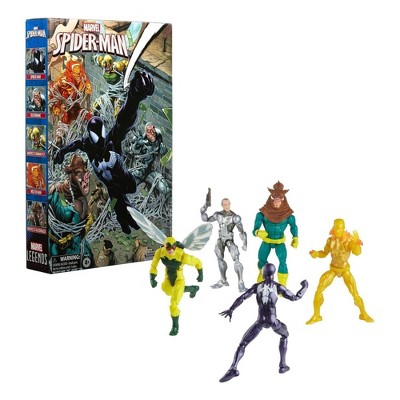 Marvel Legends Spider-Man Villains 5-Pack Action Figures Set