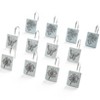 The Lakeside Collection Love Is Bathroom Collection - Set of 12 Shower Hooks 12 Pieces - 2 of 2