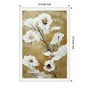 Amanti Art White Dry Flowers by Treechild Canvas Wall Art Print Framed 23 x 33-in. - 4 of 4