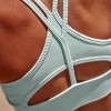 Seamless Mint Racerback Shirred Bum Workout Set - 2 of 4