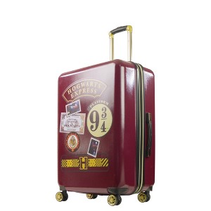 WB Harry Potter Ful Hogwart Express Hardside Printed Abs 29 Inch Luggage Burgundy - 1 of 4