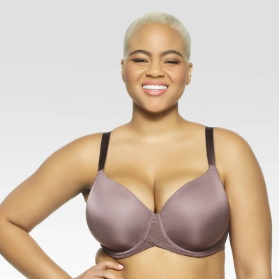 Paramour Women's Marvelous Side Smoother Seamless Bra - Deep Taupe 42d :  Target