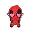 Monogram International Inc. Marvel Deadpool 3D Foam Bag Clip Set | Heart Eyes, Days of Future Now, Solo - 3 of 4
