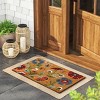 1'6"x2'6" Delia Floral Tufted Outdoor Coir Doormat Natural - Threshold™ - 2 of 4