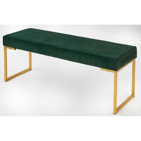 Target velvet bench online