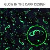 Vudeco Glow in The Dark Kids' Blanket Gray Space: 50x60 Inch Midweight Microfiber Throw for Kids, Spaceship Pattern - 3 of 4