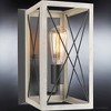 Urban Ambiance Luxury Industrial Wall Sconce 12''H x 6.875''W,  Charcoal Finish,  Berkeley Collection, UHP3911 - 4 of 4