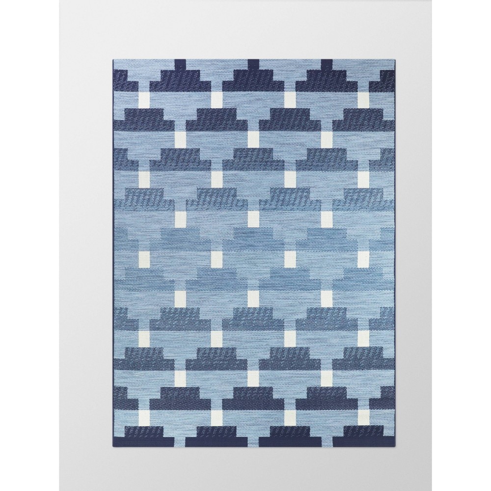  Steps Outdoor Rug Blue
