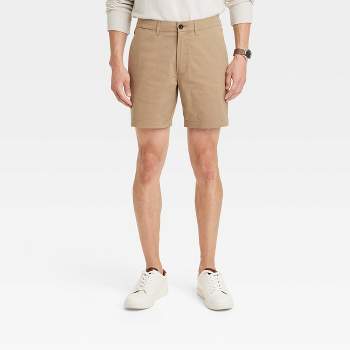 85% Nylon 15% Spandex Quality Men Shorts 6 Color Zip Pocket Shorts with  Side Slip Shorts Above Knee Mens Cotton Pants Black at  Men's  Clothing store