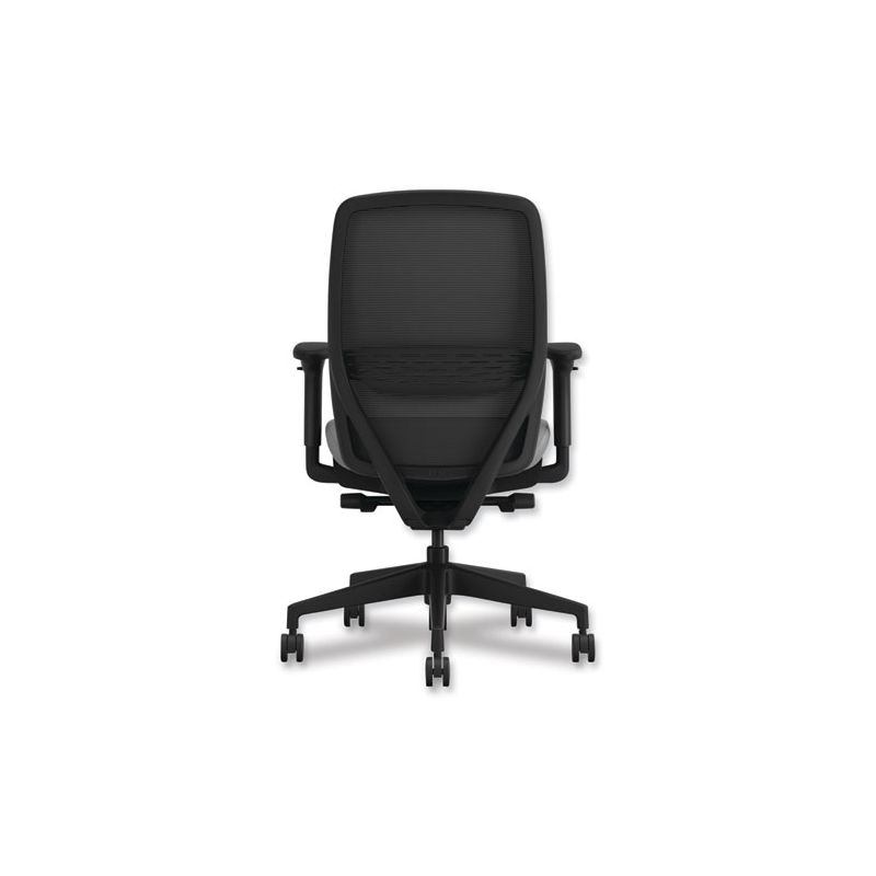 HON Nucleus Series Recharge Task Chair, 16.63 to 21.13 Seat Height, Frost Seat, Black Back, Black Base, 4 of 5