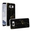 Reiko Samsung Galaxy S8 Edge /S8+/ S8 Plus Streak Marble iPhone Cover in Black - 2 of 4