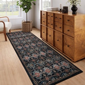 Coucheta Area Rugs for Living Room, Washable Area Rug, Rugs for Bedroom, Kitchen, Vintage Boho Carpet, Soft Non-Slip, Area Rug for Office Dining Room - 1 of 4