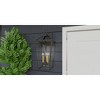 Hull 1-Light Matte Black Outdoor Wall Lantern - 3 of 4