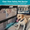 APRILSOUL Dog Barrier for Car Back Seat Cargo Area with Wider Coverage Dog Car Gate Divider for Backseat Trunk - 4 of 4