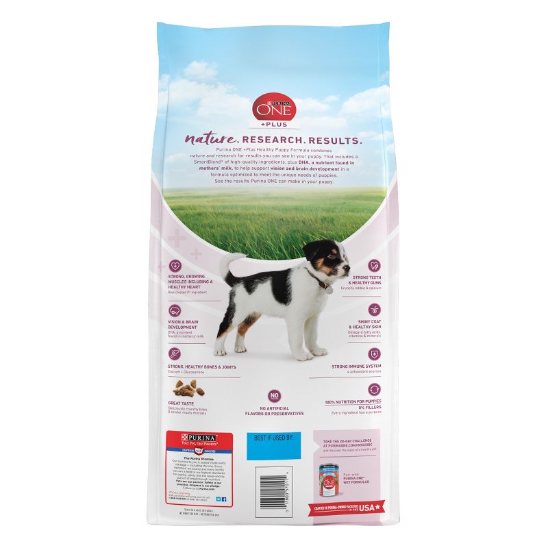 Purina ONE SmartBlend Healthy Puppy with Chicken Flavor Dry Dog Food, 4 of 9