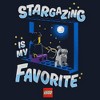 Girl's LEGO Stargazing Is My Favorite T-Shirt - 2 of 4